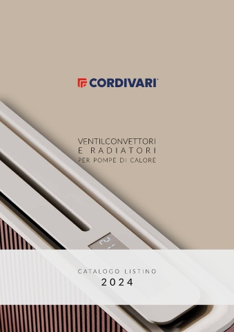 cordivari - listino ventilconvettori e radiatori